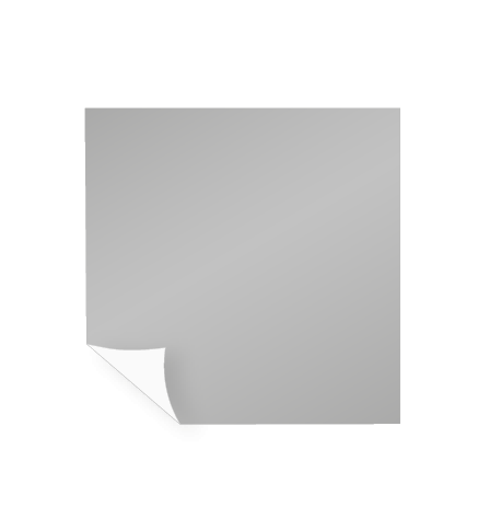 Aufkleber Monomer 1D - weiß und transparent